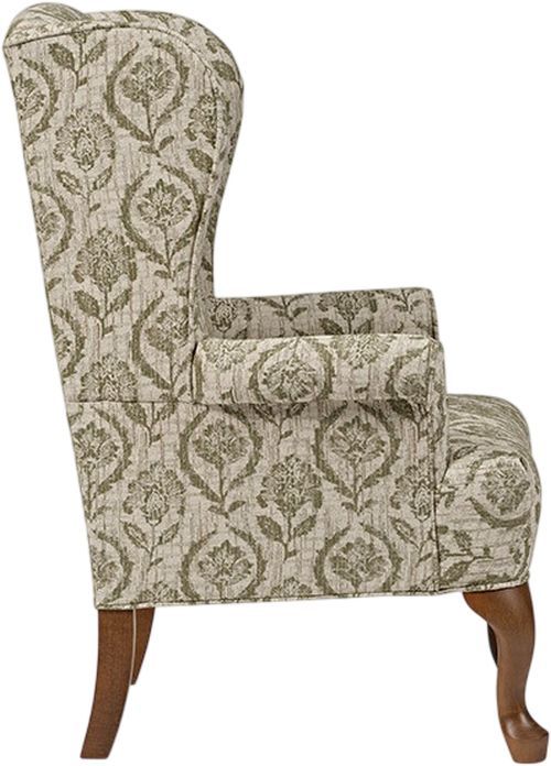 Best® Home Furnishings Customizable Fabric Isadore Chair with Dark Walnut Legs-3