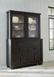 Signature Design by Ashley® Galliden Aged Black Dining Buffet and Hutch-4