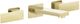 ZLINE Bliss Polished Gold Wall Mount Bath Faucet-0