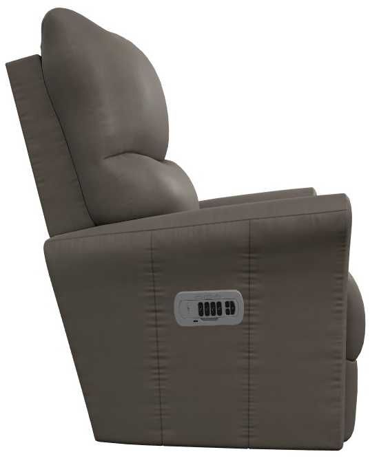 La-Z-Boy® Rowan Otter Leather Power Wall Recliner with Headrest and Lumbar-3