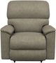 La-Z-Boy® Brooks Charcoal Power Wall Recliner with Headrest and Lumbar-1