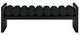 Meridian Furniture Waverly Black 52" Upholstered Bench-1