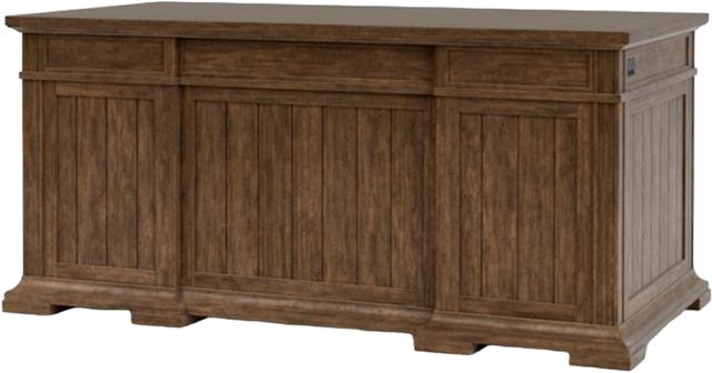 Riverside Furniture Dillon Aged Whiskey Executive Desk-3