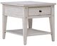 Liberty Furniture Lake House Weathered White End Table-0