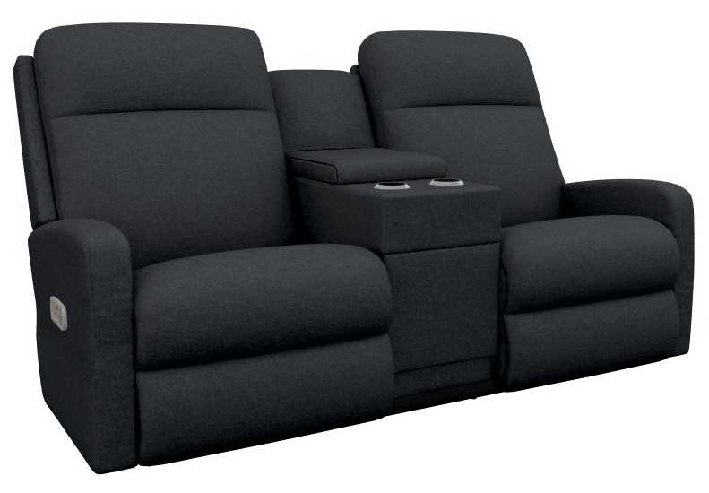 ソラ La-Z-Boy® Finley Storm Power Wall Reclining Loveseat with