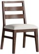A-America® Voss Sable/Warm Brown Upholstered Dining Side Chair-0