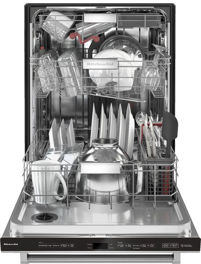 KitchenAid® 24" PrintShield™ Stainless Steel Built In Dishwasher-1