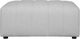 Moe's Home Collection Lyric Beige Ottoman-1