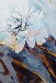 Crestview Collection 3-Piece Flower Power Blue/Light Blue/White Wall Art Set-1