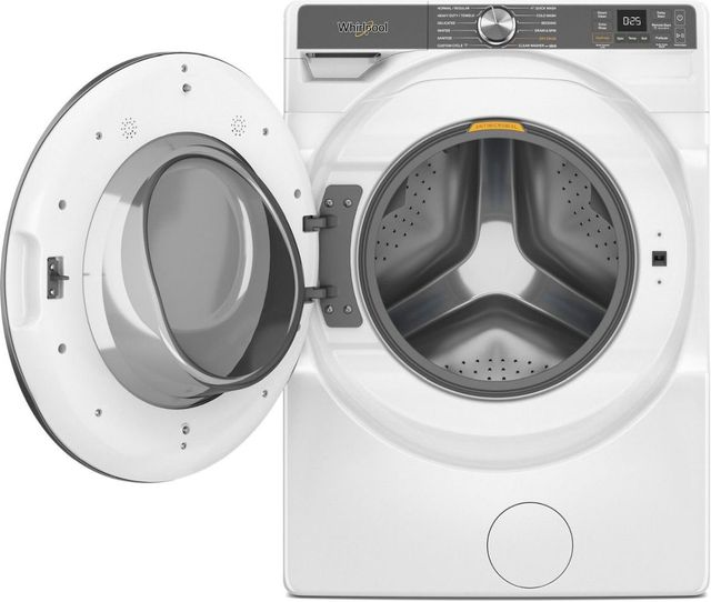 Whirlpool® 5 Cu. Ft. White Front Load Washer -1