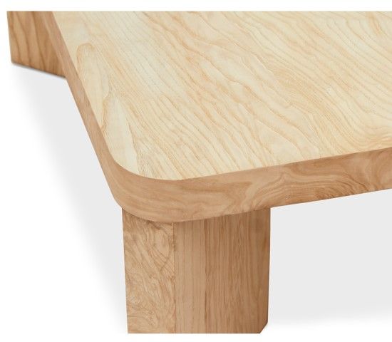 Moe's Home Collection Oregon Blonde Square Coffee Table -2