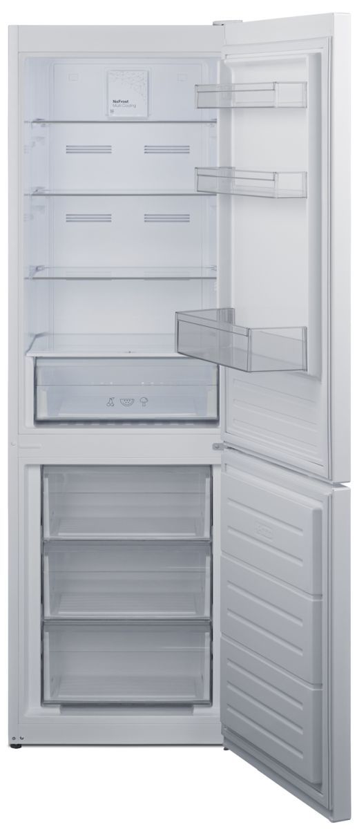 Summit® 24" 11.7 Cu. Ft. White Counter Depth Bottom Freezer Refrigerator-2