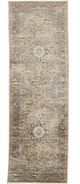 Feizy Grayson Beige/Multi 2'6" x 7'7" Runner Rug-0