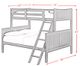 Elements International Sami Gray Twin/Full Bunk Bed-3