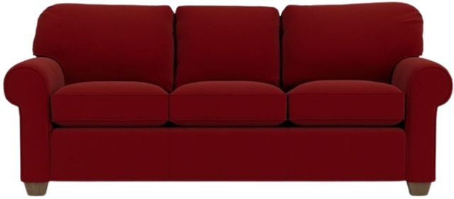 Flexsteel® Customizable Thornton Leather Queen Sleeper Sofa-3