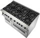 Viking® 5 Series 48" White Freestanding Natural Gas Range-2