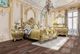ACME Furniture Cabriole Gold Eastern King Panel Bed-1