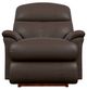 La-Z-Boy® Reed Walnut Leather Power Rocking Recliner with Headrest-1