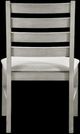New Classic® Home Furnishings Pascal Driftwood/Gray Ladderback Dining Side Chair-4
