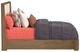 Flexsteel® Normandy Cream/Driftwood King Upholstered Panel Bed-4