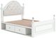 Signature Design by Ashley® Kozlani White Youth Full Upholstered Storage Panel Bed-0