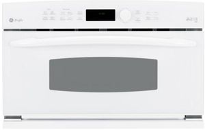 GE Profile™ Advantium® 30" Electric Single Oven Built In-White-0