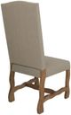 International Furniture Direct Marquez Beige/Brown Side Chair-3