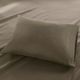 Olliix by Madison Park Brown Queen 3M Microcell All Season Moisture Wicking Lightweight Sheet Set-1