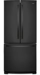 Whirlpool® 30" 19.7 Cu. Ft. Black French Door Refrigerator-0