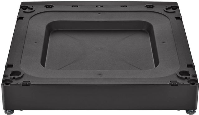 LG 27" W x 6" H Black Steel Pedestal-2
