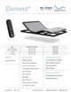 Ergomotion® Element² Queen Adjustable Base-2