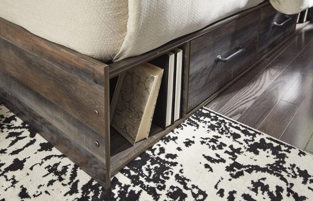 Signature Design by Ashley® Drystan Brown Youth Twin 2-Drawer Storage Panel Bed-4