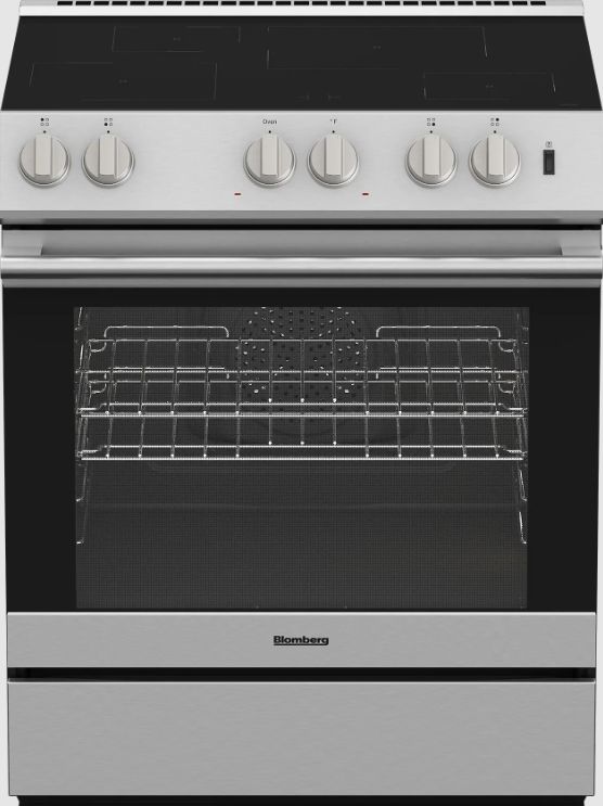 Blomberg­® 30" Stainless Steel Full Depth Slide-In Induction Range-0