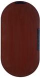 Furniture Classics Homer Dark Brown Oval Mirror-5