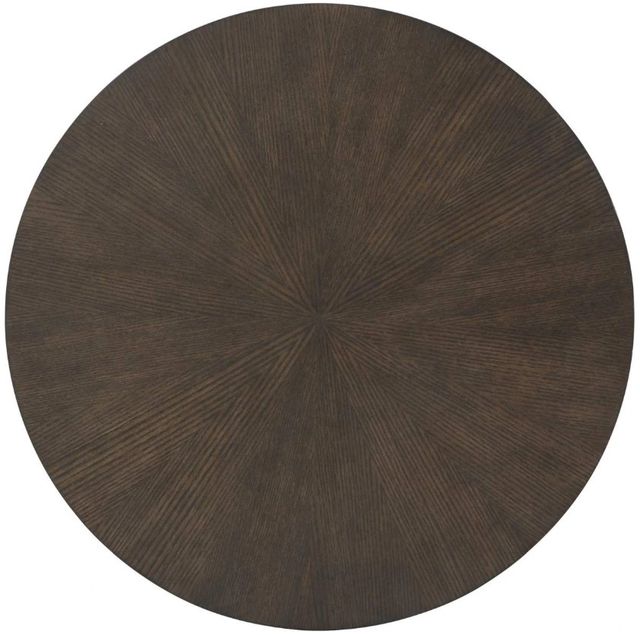Clearance Signature Design by Ashley® Brazburn Dark Brown End Table with Metal Gold Legs-2