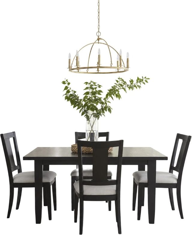 aspenhome® Camden 5-Piece Beige/Domino Dining Set-0