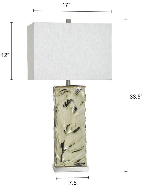 Stylecraft Bali Cream Table Lamp-2