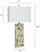 Stylecraft Bali Cream Table Lamp-2