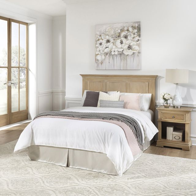 homestyles® Manor House 2 Piece Brown Queen Headboard Set-3
