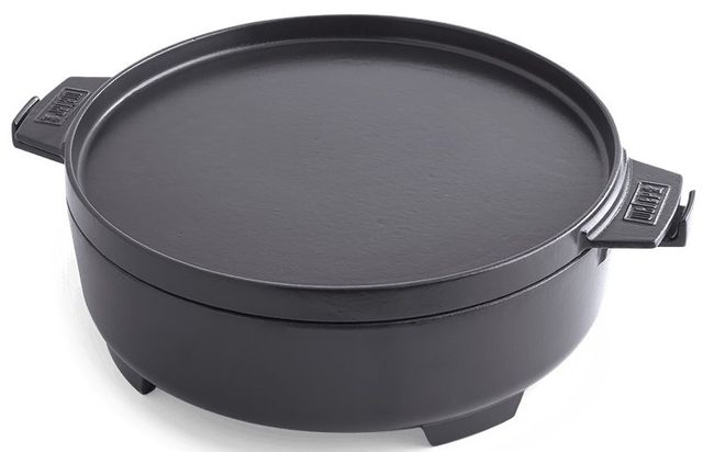 Weber® Grills® Slate Cast Iron Dutch Oven Duo