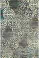 Cosmos Carpets Zara 6038-Grey Black/Yellow 7' x 10' Area Rug-0