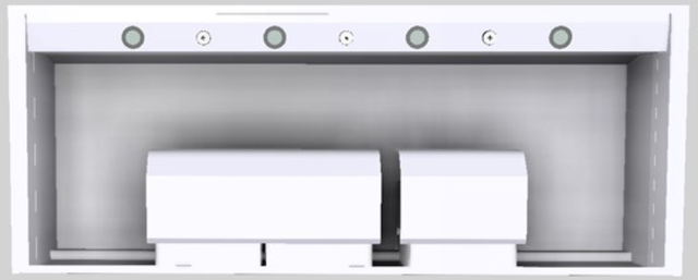 Vent-A-Hood® Designer Series 60" White Wall Mounted Range Hood-3
