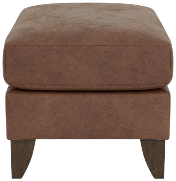 Flexsteel® Jupiter Brown Silt Ottoman-2