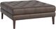 Bassett® Furniture Customizable Danbury Large Leather Ottoman-0