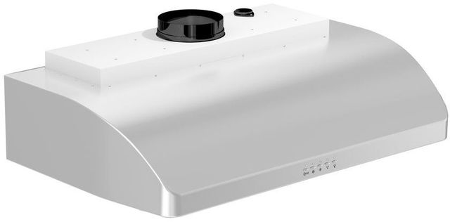 ZLINE 36" Stainless Steel Ducted Under Cabinet Range Hood with 4-Speed Fan Control-3