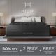 Helix Sleep Sunset Elite 15" Foam Plush Pillow Top King Mattress in a Box-0