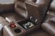 Signature Design by Ashley® Stoneland Chocolate Double Manual Reclining Loveseat with Console-4