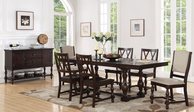 Bernards Nottingham Dark Brown Server-1