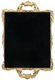 A & B Home Gold Mirrored Tray-3