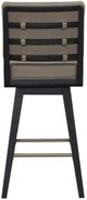 Bernards Elure Peppercorn/Slate Swivel Bar Stool-3